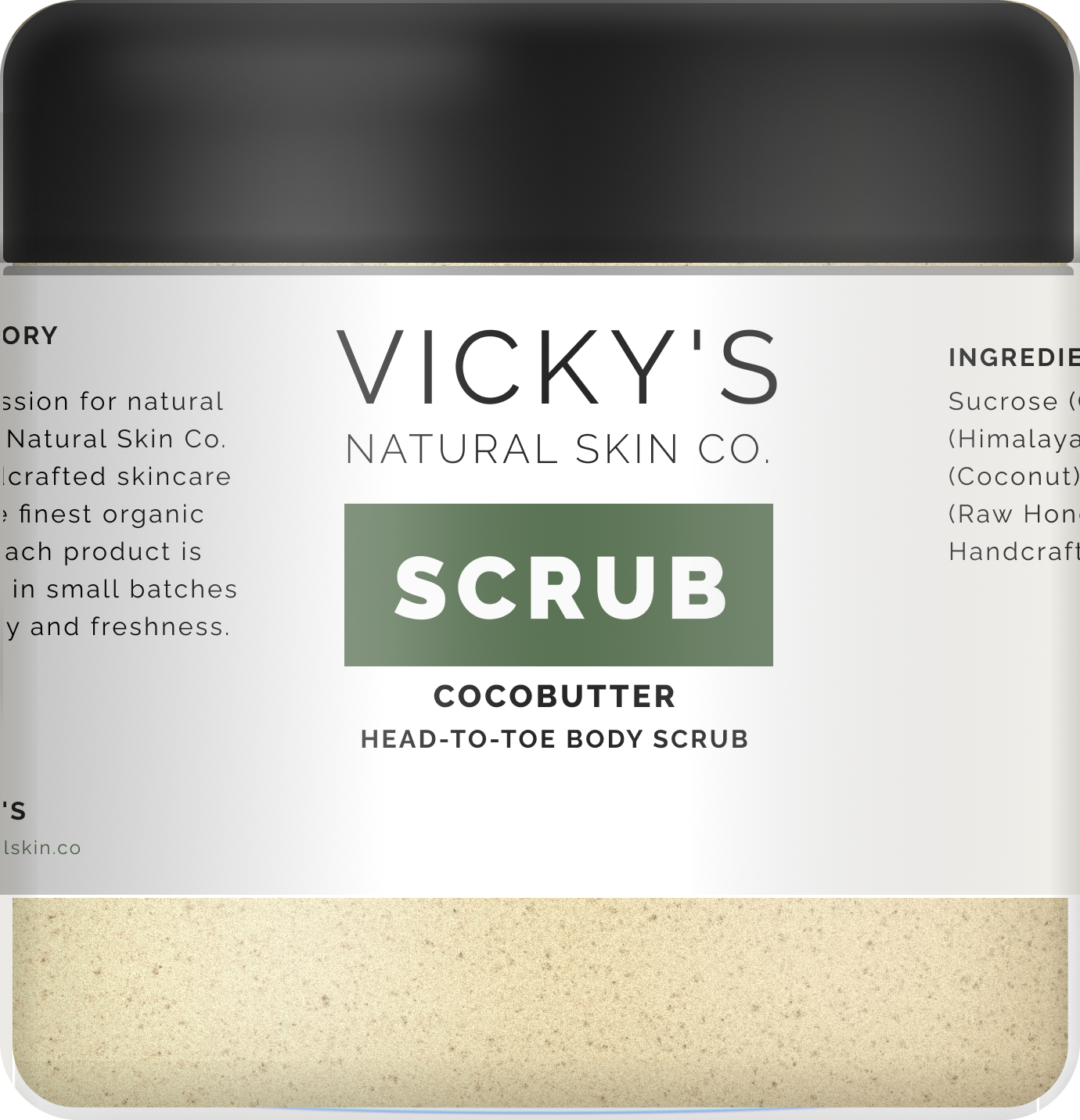 Cocobutter Head-to-toe Body Scrub 8oz (240ml)
