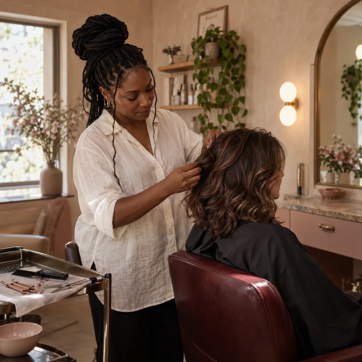 Thoughtful cuts, lived-in color, and a little time for yourself.